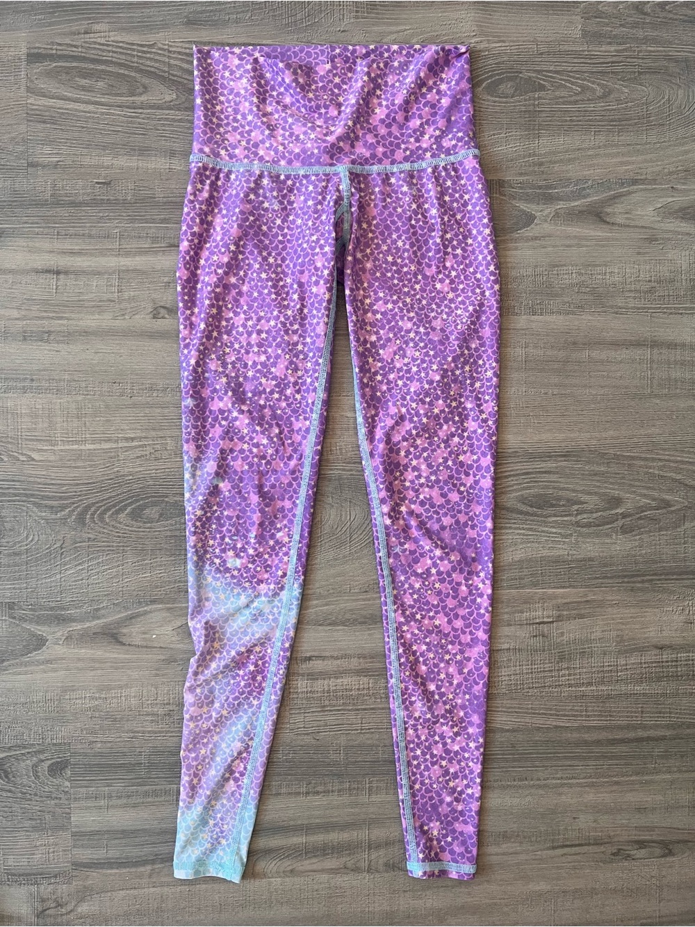 teeki Purple Iridescent Leggings